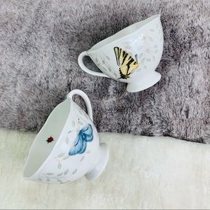 Lenox Butterfly Meadow Tea Cups